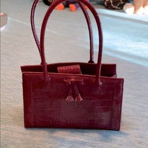 Liz Claiborne red bag